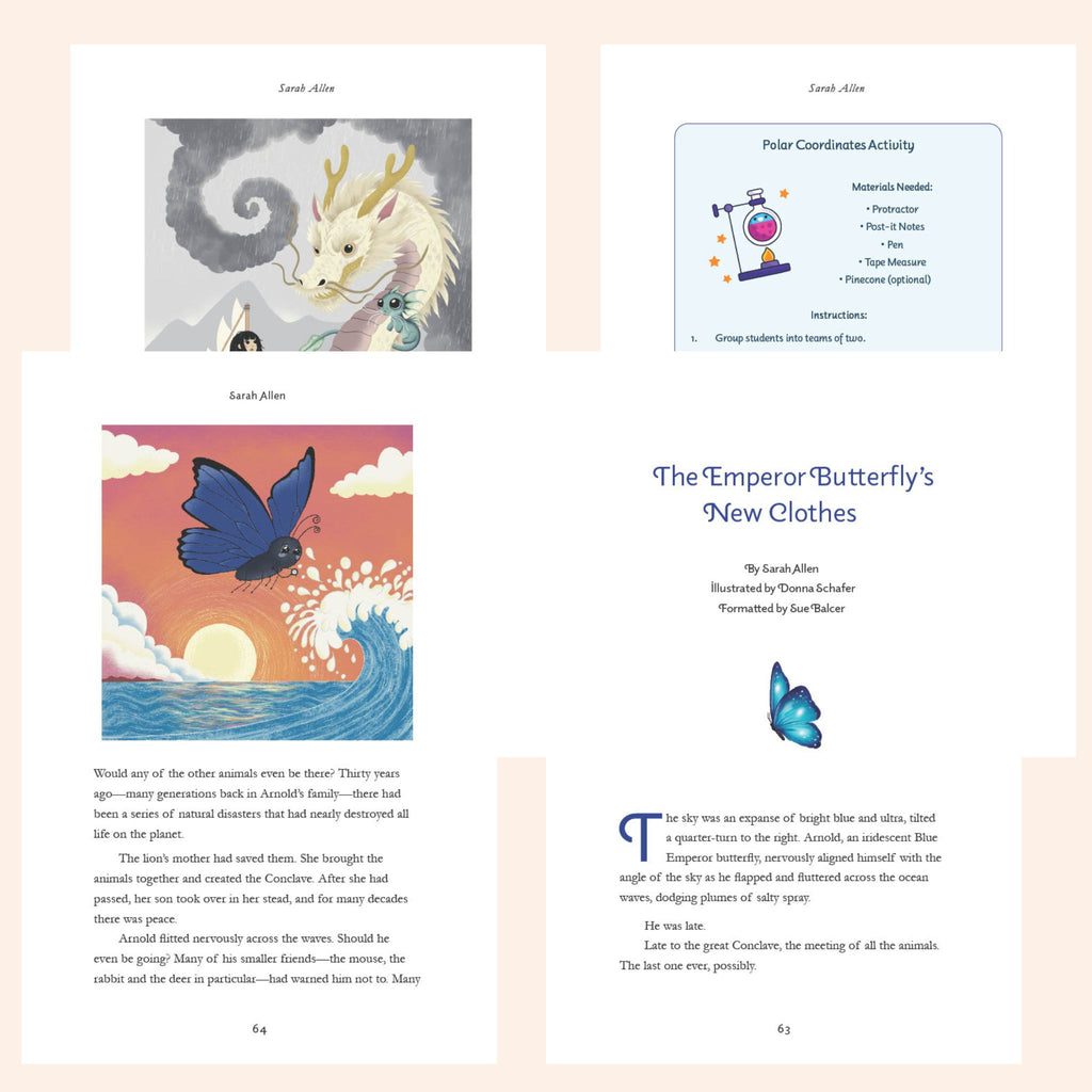 4 interior page of physics fables