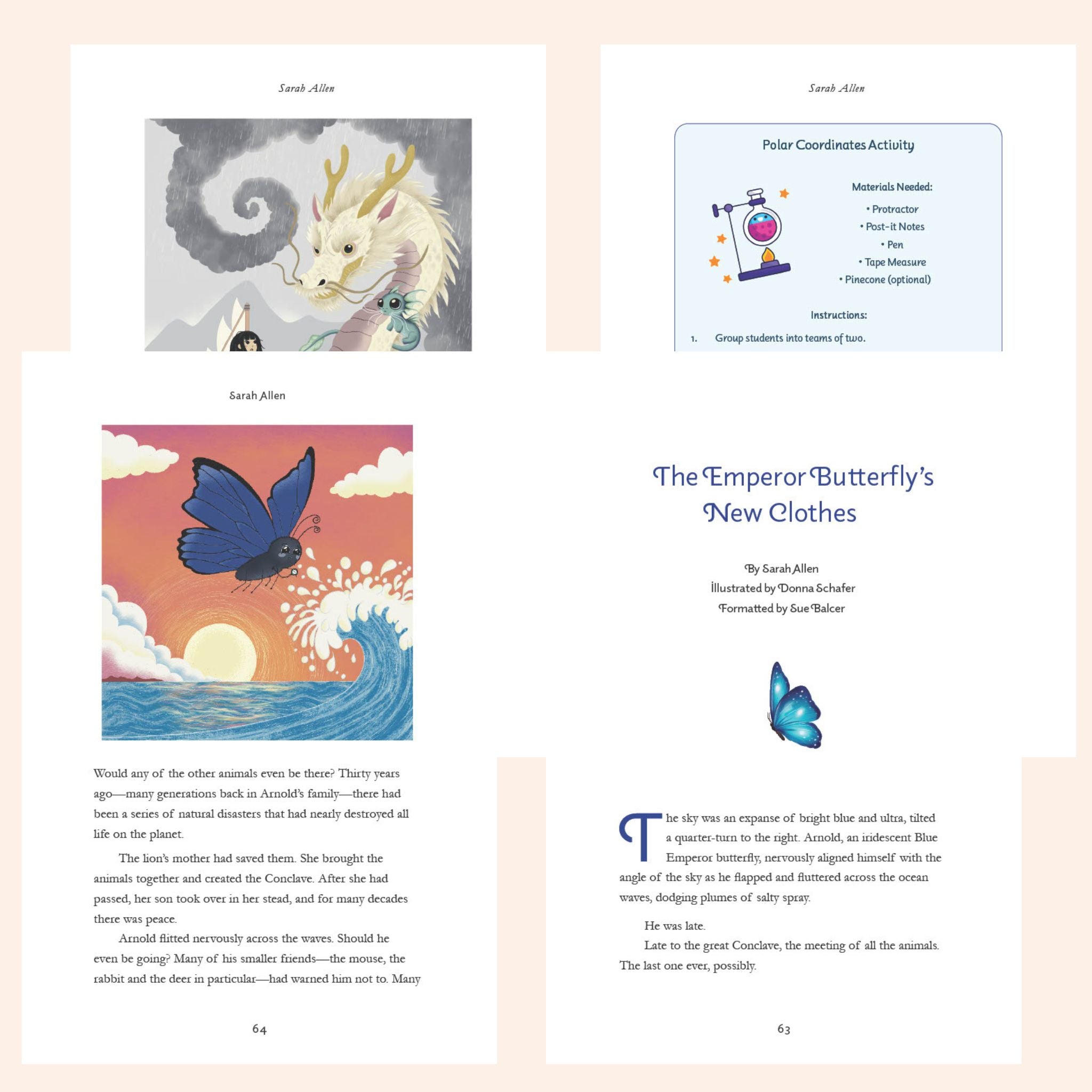 4 interior page of physics fables
