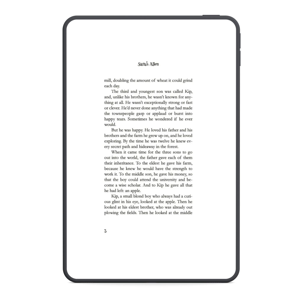 Digital book page displayed on a screen with a black border