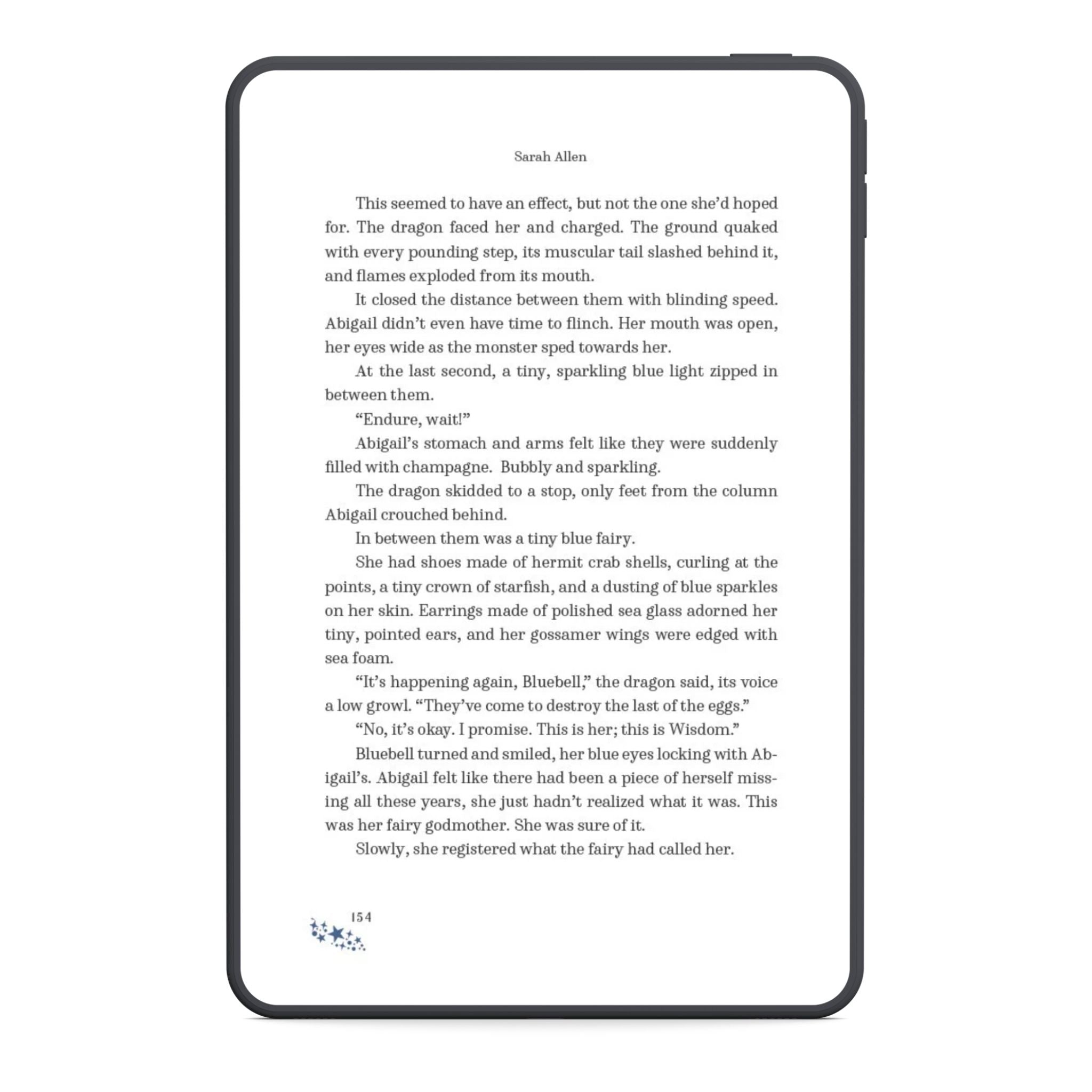 plain text on a white background book interior