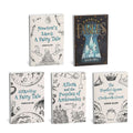 five paperbacks: newton, fables, gravity, allora, and hopeful queen